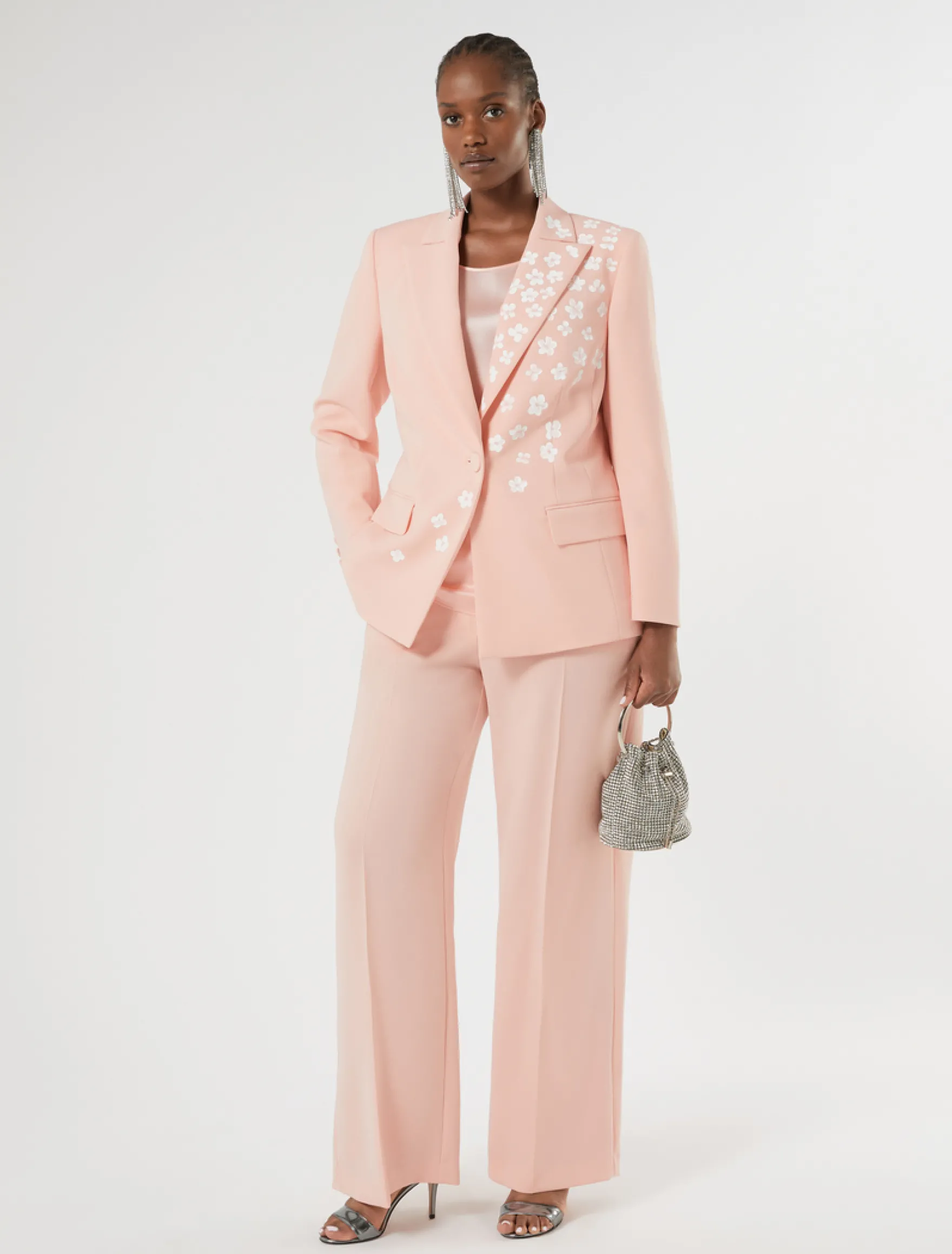Pantaloni in cady - ROSA
