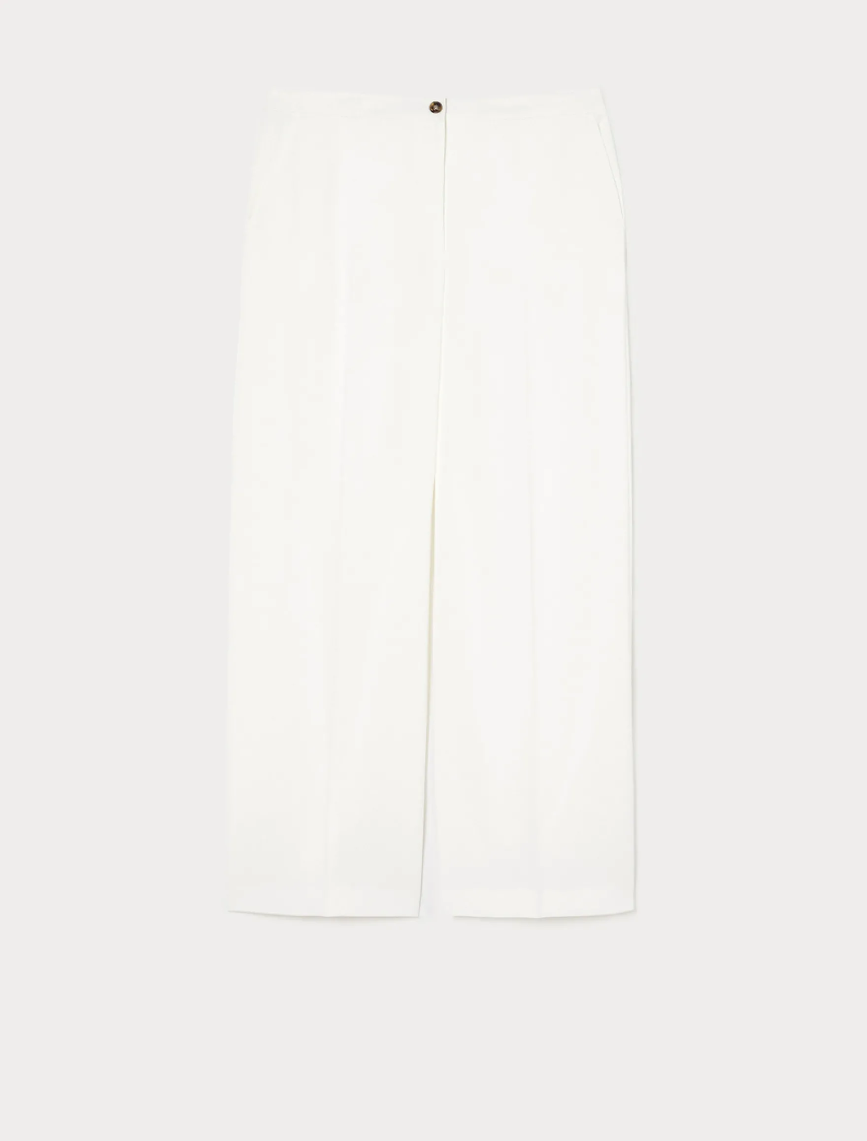 Pantaloni in cady triacetato - BIANCO