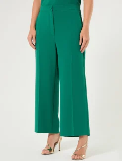 Pantaloni in cady - VERDE SMERALDO