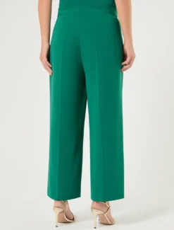 Pantaloni in cady - VERDE SMERALDO