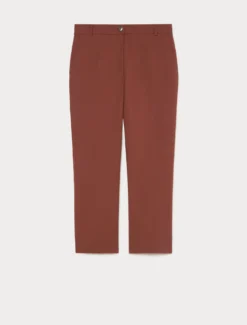 Pantaloni in cotone e nylon - BORDEAUX