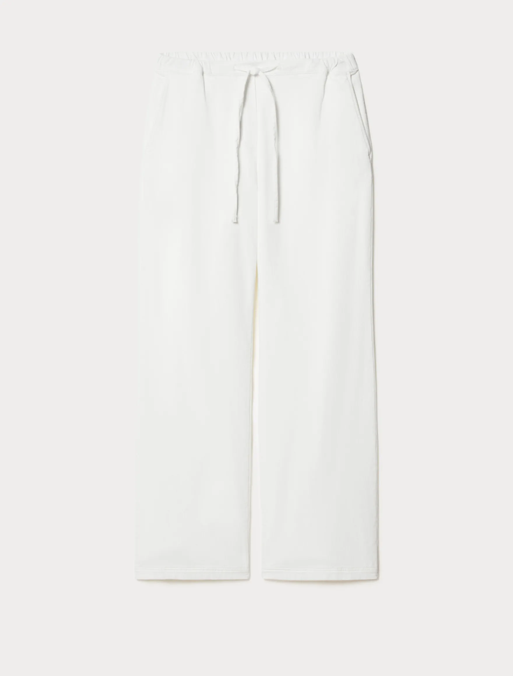 Pantaloni in felpa jersey - BIANCO