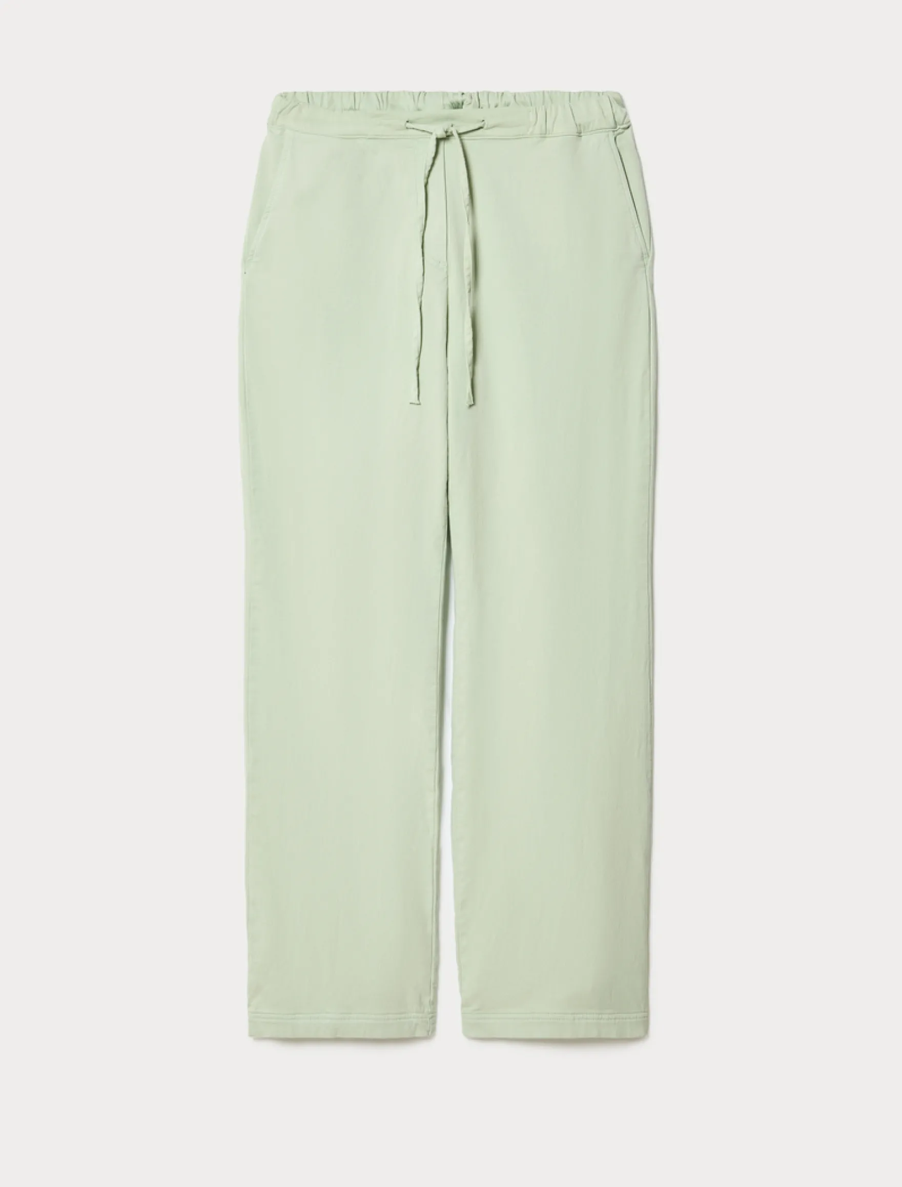 Pantaloni in felpa jersey - VERDE SALVIA
