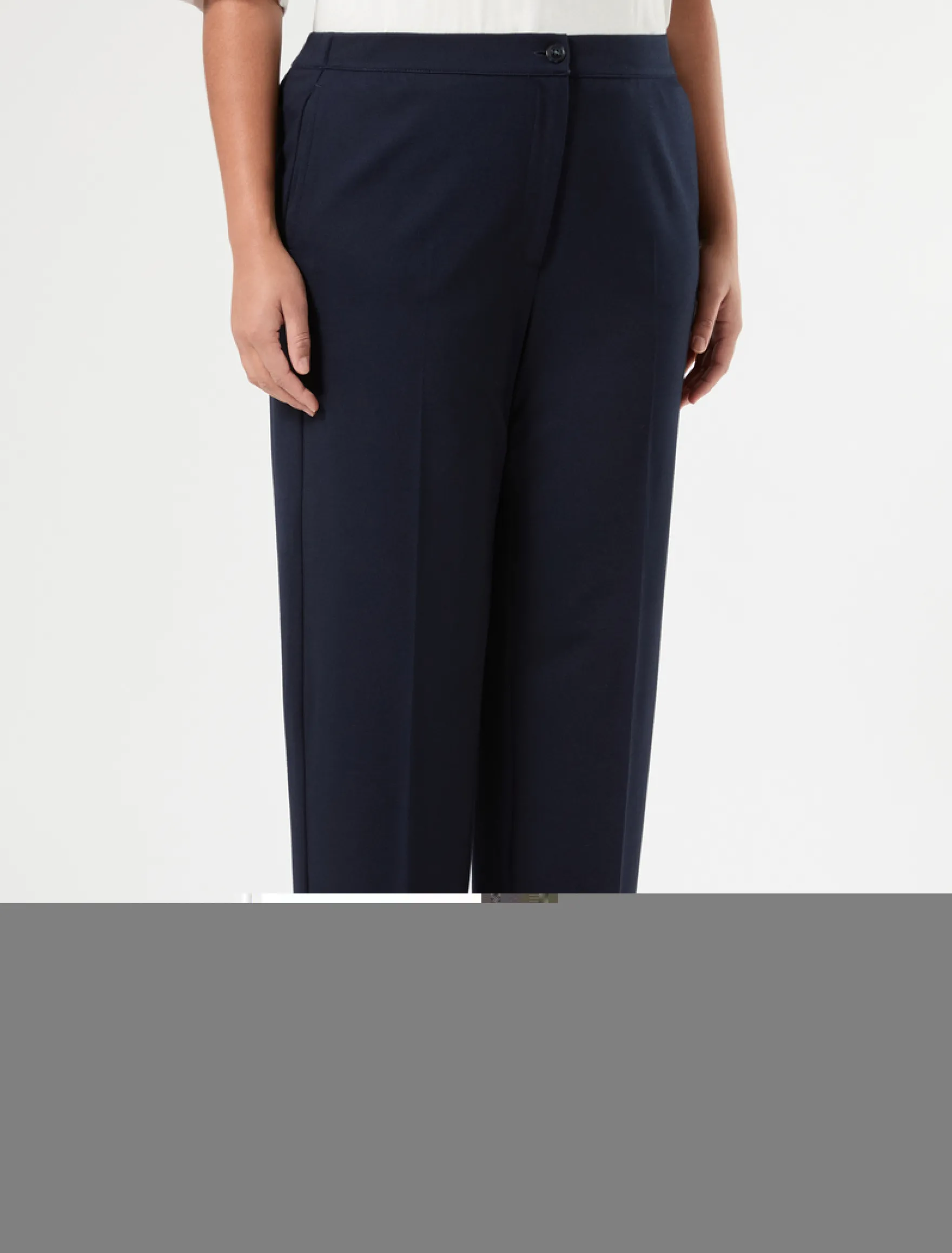 Pantaloni in jersey - BLU NOTTE