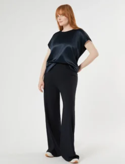 Pantaloni in jersey - BLU NOTTE