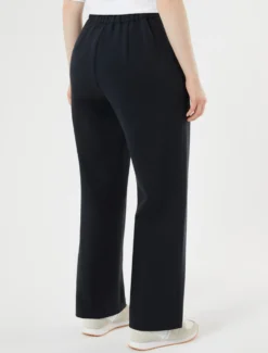 Pantaloni in jersey double - BLU NOTTE