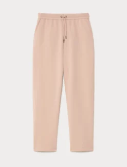 Pantaloni in jersey double - ROSA ANTICO