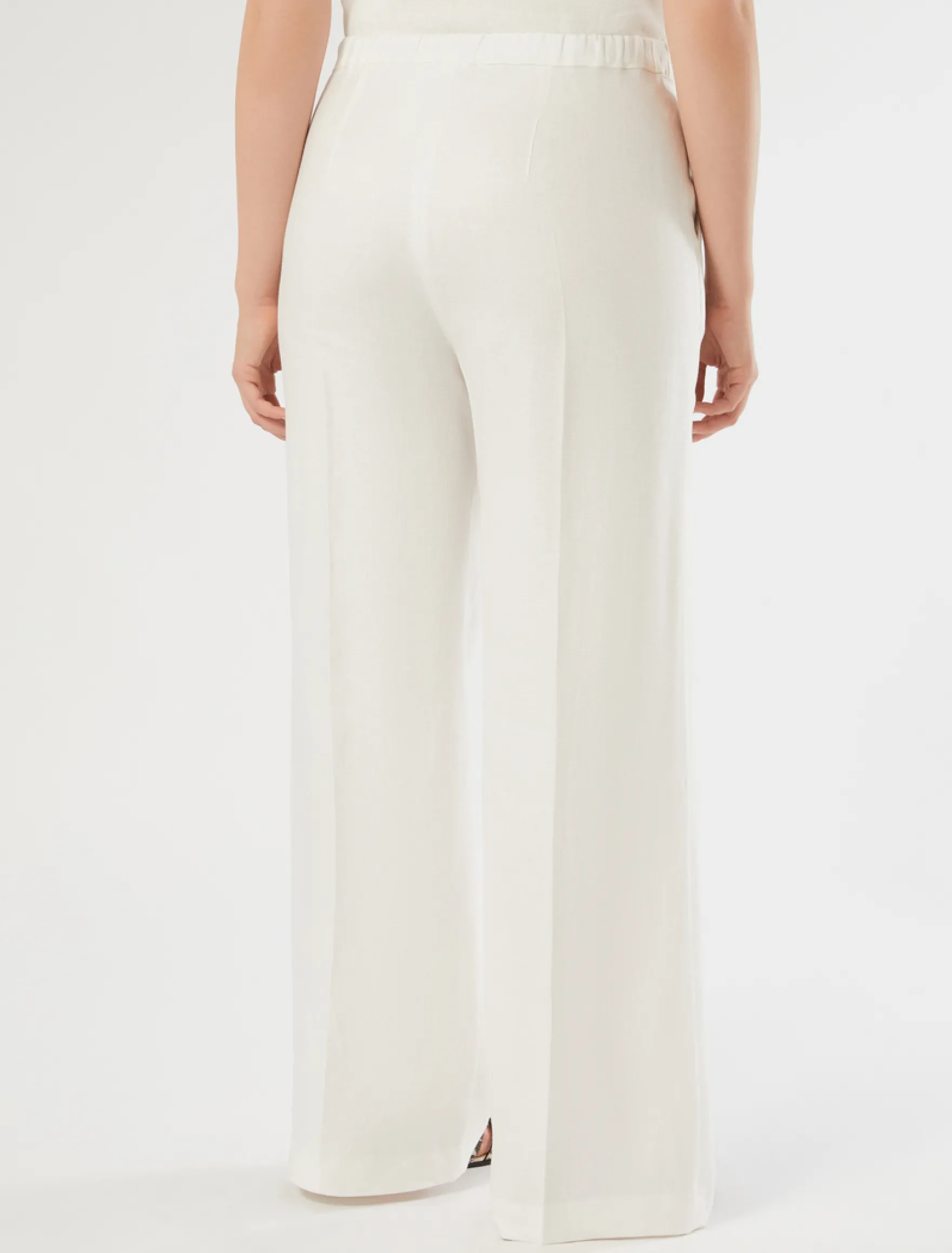 Pantaloni in lino - BIANCO