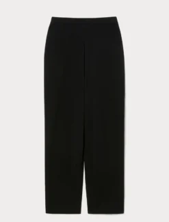 Pantaloni in maglia di viscosa - NERO