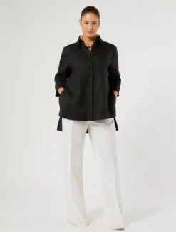 Pantaloni in popeline di cotone - BIANCO OTTICO