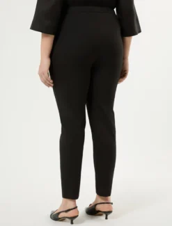 Pantaloni in popeline di cotone - NERO