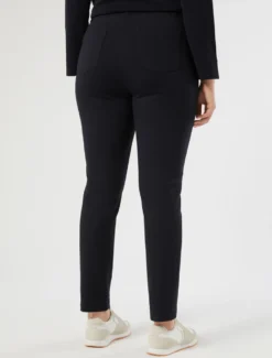 Pantaloni in punto Milano - BLU MARINO