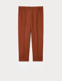 Pantaloni in tela di lino - AMBRA