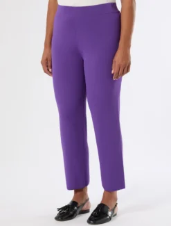Pantaloni in viscosa stretch - VIOLA