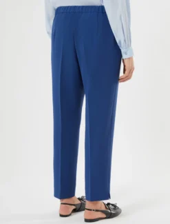 Pantaloni slim in cady stretch - BLUETTE
