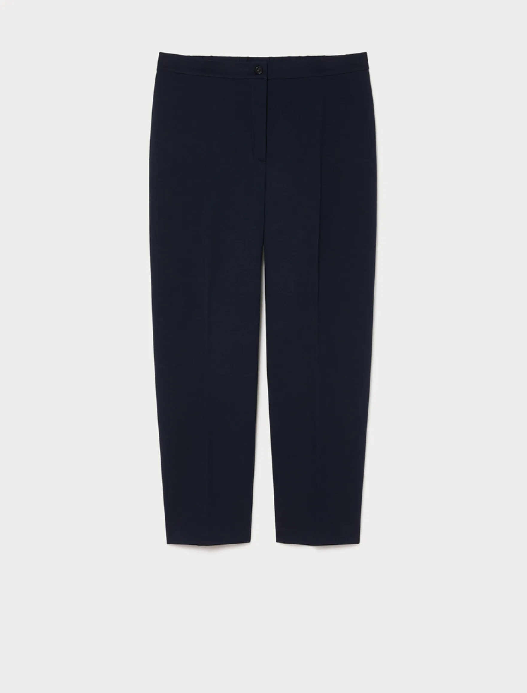 Pantaloni slim in jersey - BLU NOTTE