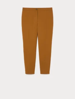 Pantaloni slim in tela di cotone - SIENA