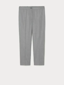 Pantaloni slim in twill - GRIGIO CHIARO