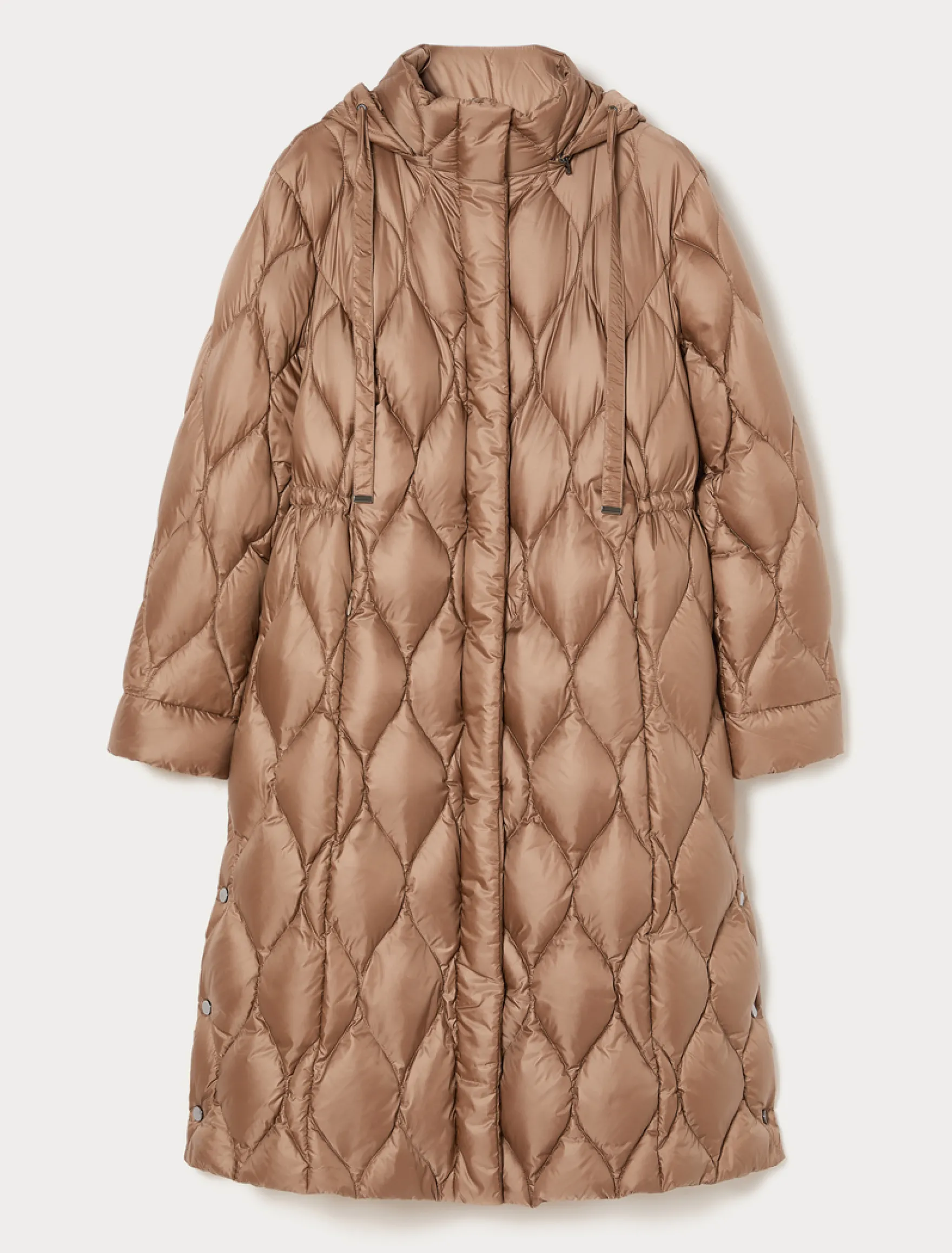 Piumino in nylon antigoccia - CAMMELLO