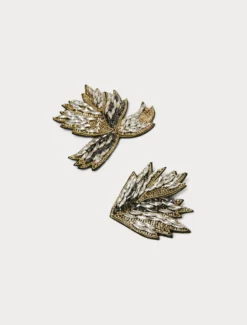 Spilla broche a fiore - BIANCO