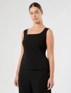 Top in cady - NERO