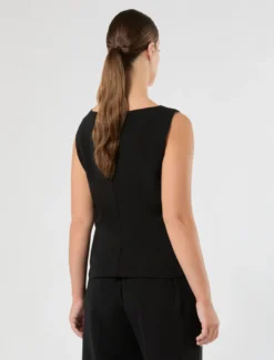 Top in cady - NERO
