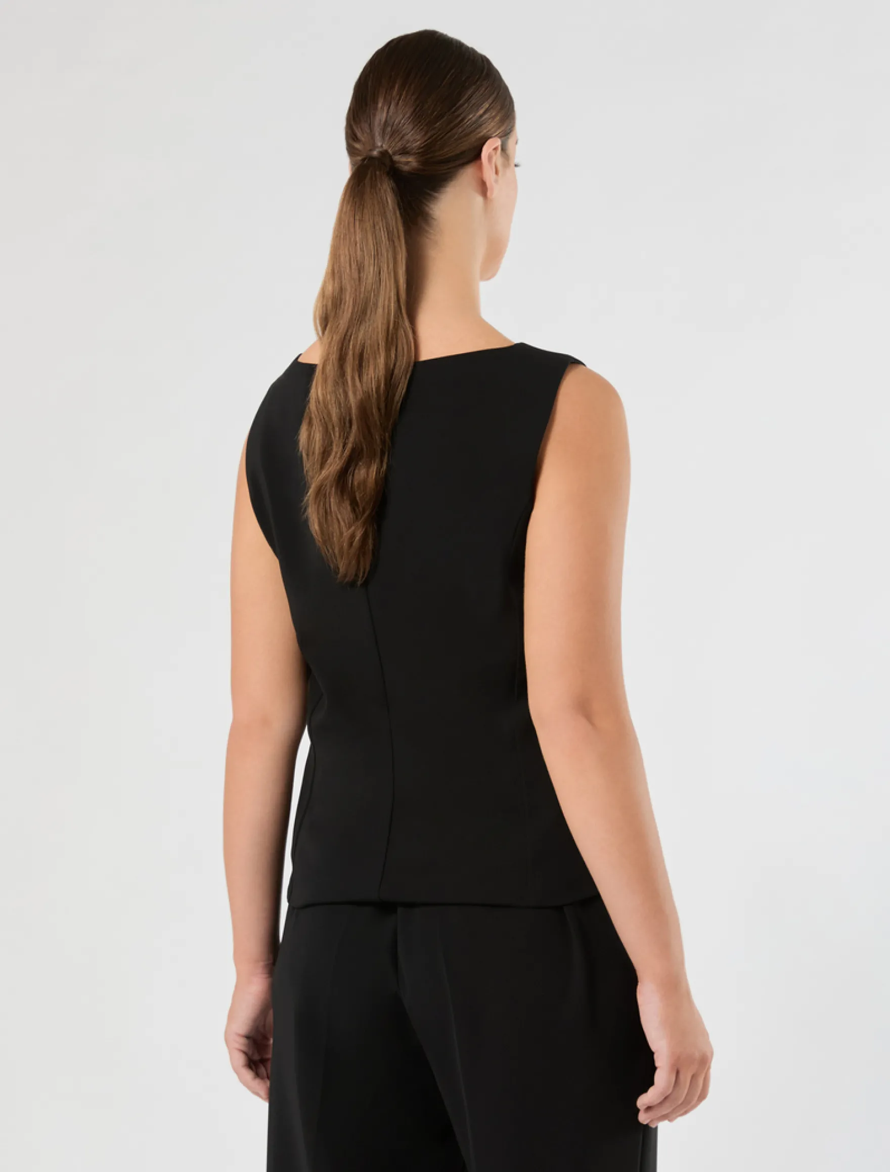 Top in cady - NERO