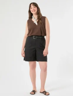 Top in jersey di cotone - CACAO