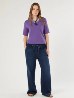 T-shirt in cotone - VIOLA