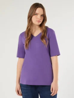 T-shirt in cotone - VIOLA