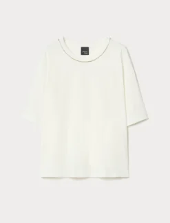 T-shirt in jersey - BIANCO
