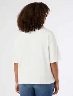 T-shirt in jersey - BIANCO