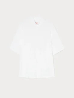 T-shirt in jersey di cotone - BIANCO