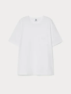 T-shirt in jersey di cotone - BIANCO OTTICO