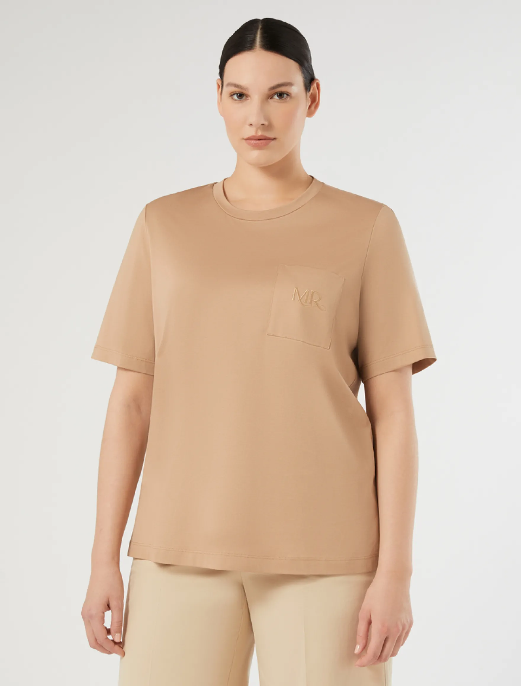 T-shirt in jersey di cotone - TERRA