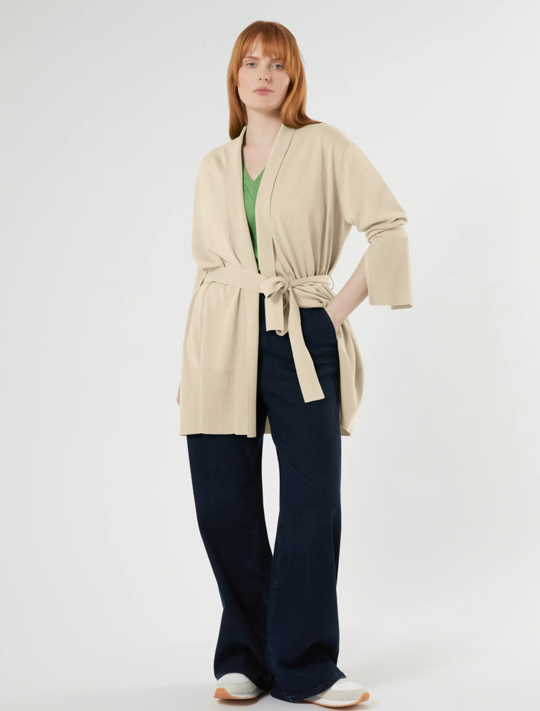 T-shirt in jersey di cotone - VERDE