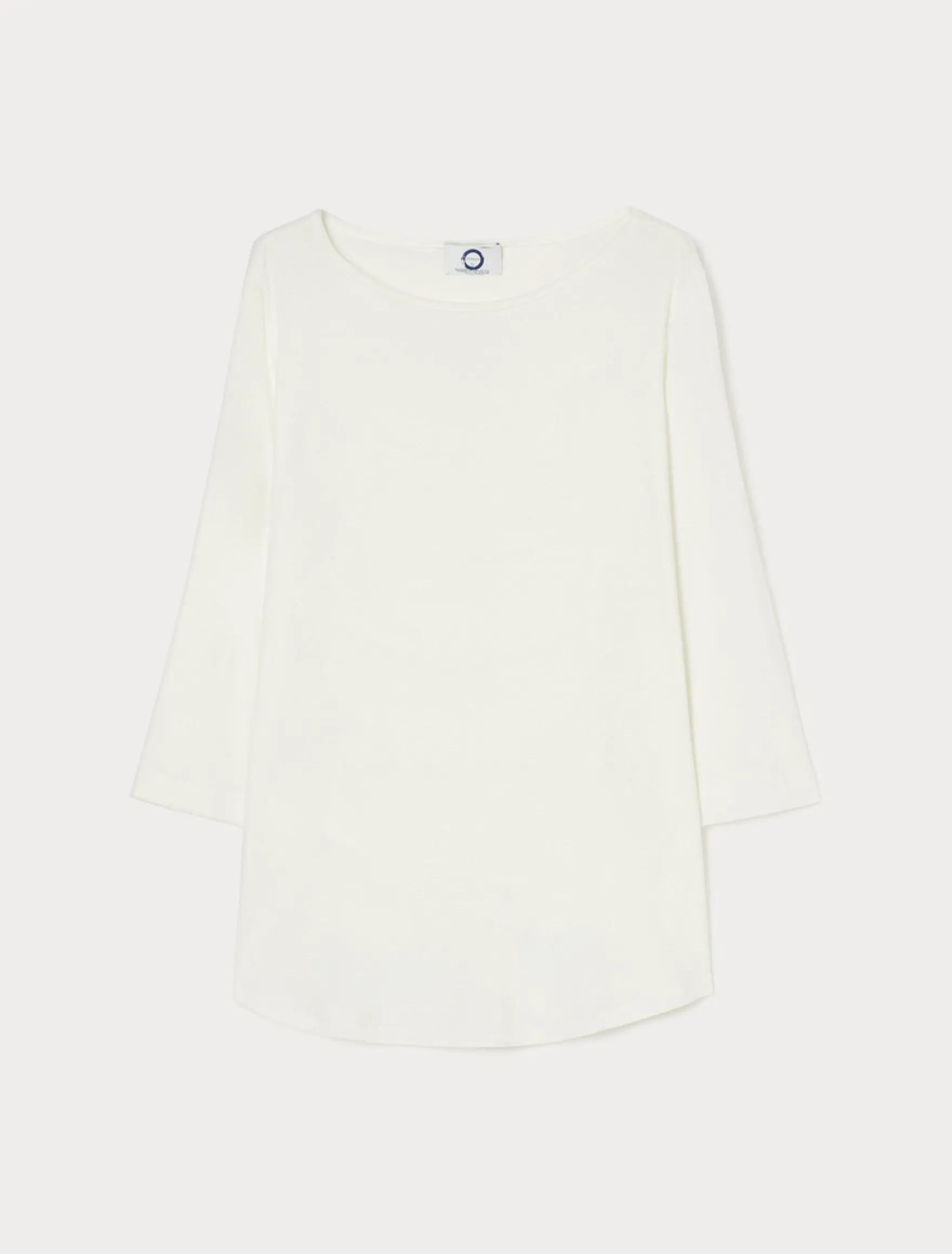 T-shirt in jersey di viscosa - AVORIO
